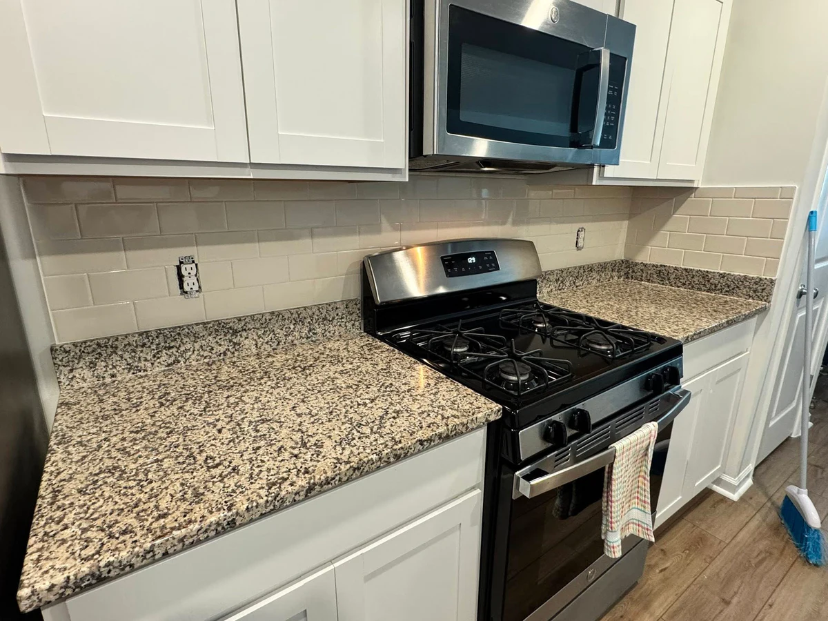 Custom kitchen mosaic tile work in Bluffton, SC